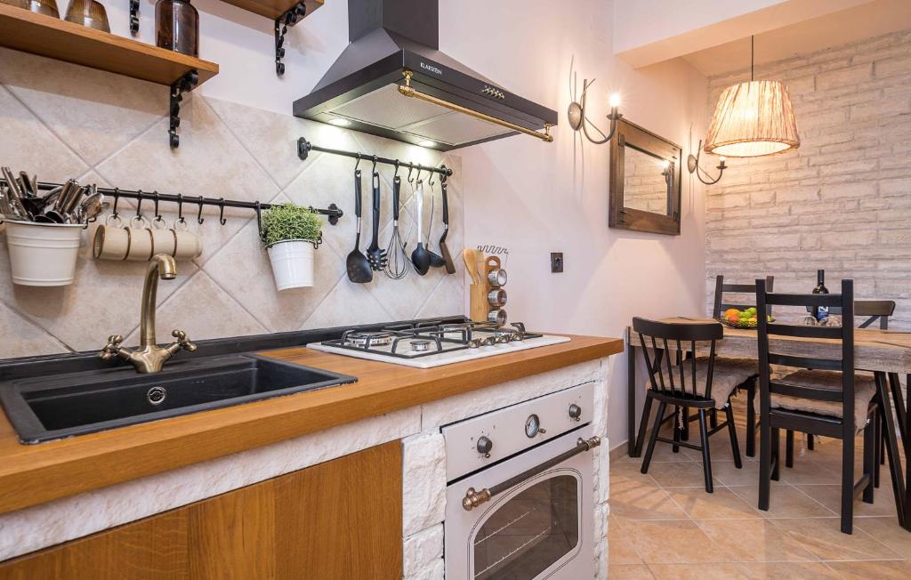 Kuchnia lub aneks kuchenny w obiekcie Istriamazing apartments