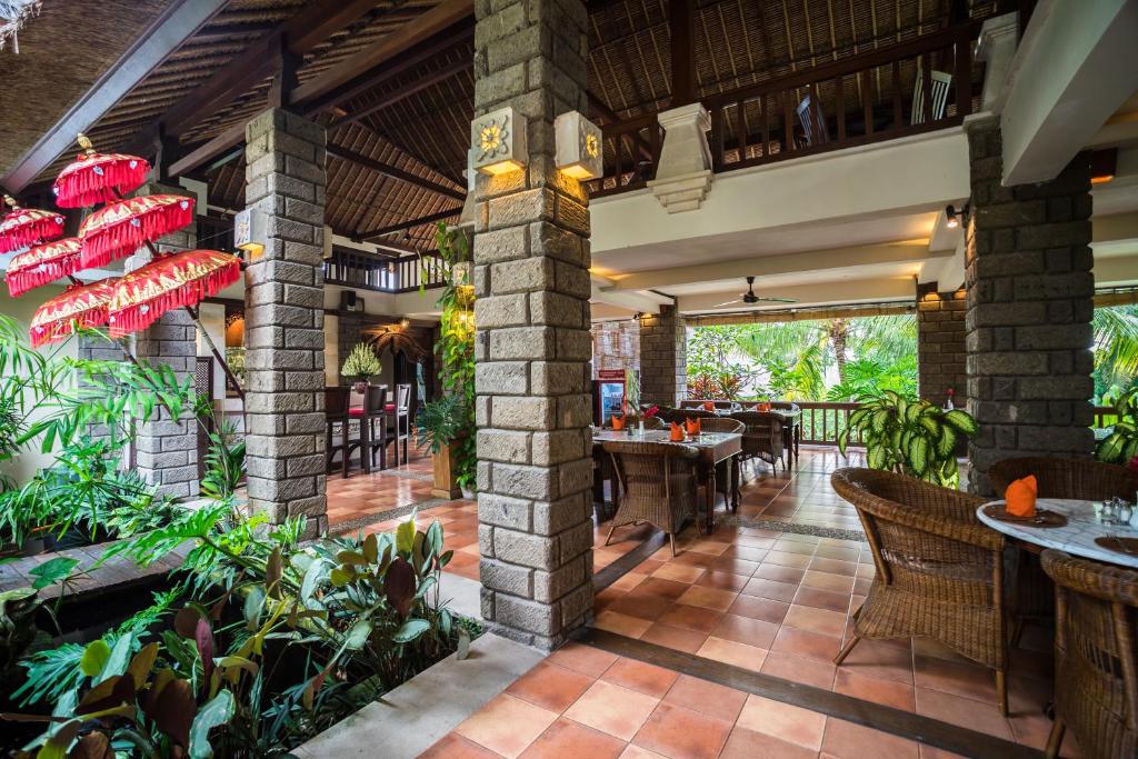 Zahrada ubytování Kori Ubud Resort, Restaurant & Spa