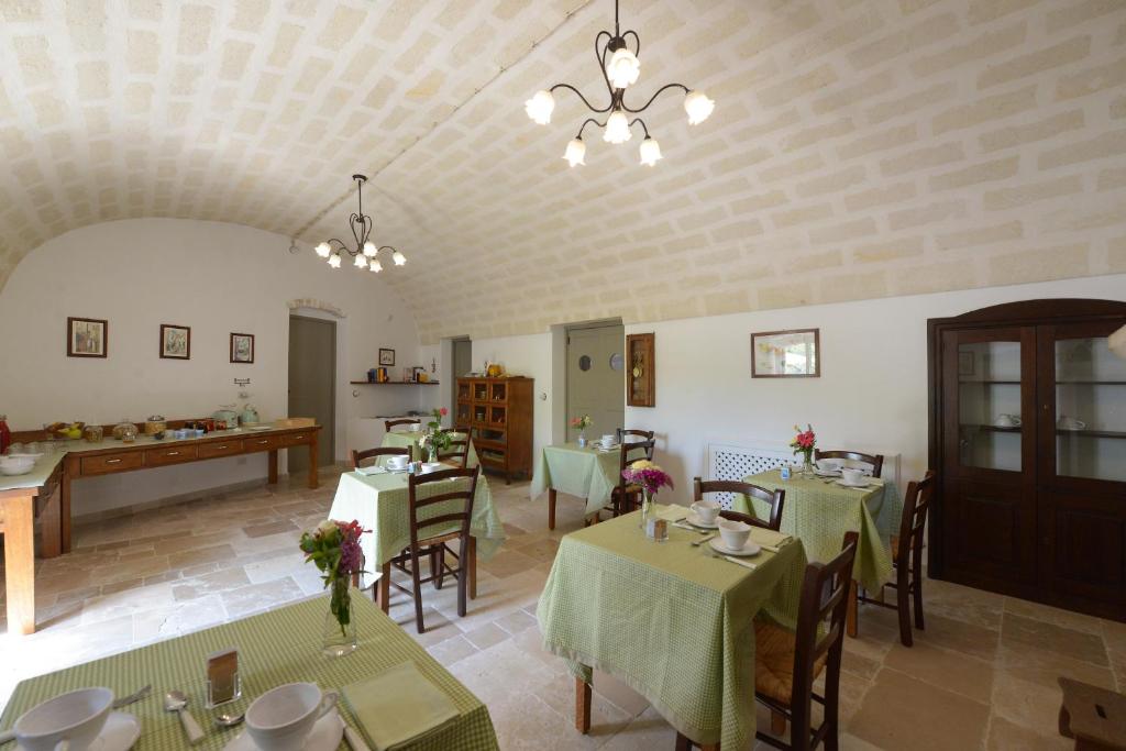 Posezení v ubytování Masseria Lamiola Piccola