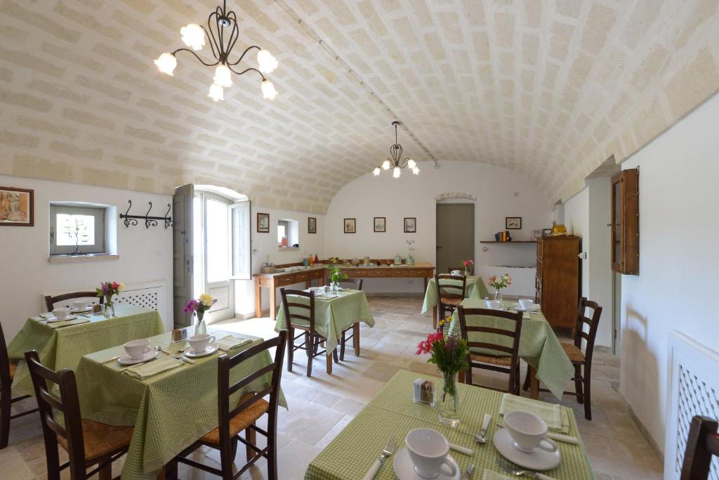 Posezení v ubytování Masseria Lamiola Piccola