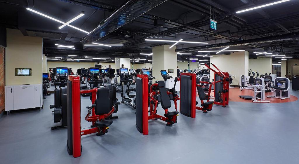 The fitness centre and/or fitness facilities at Uranus Istanbul Topkapi