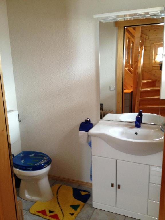 Vannituba majutusasutuses Almchalet Orter