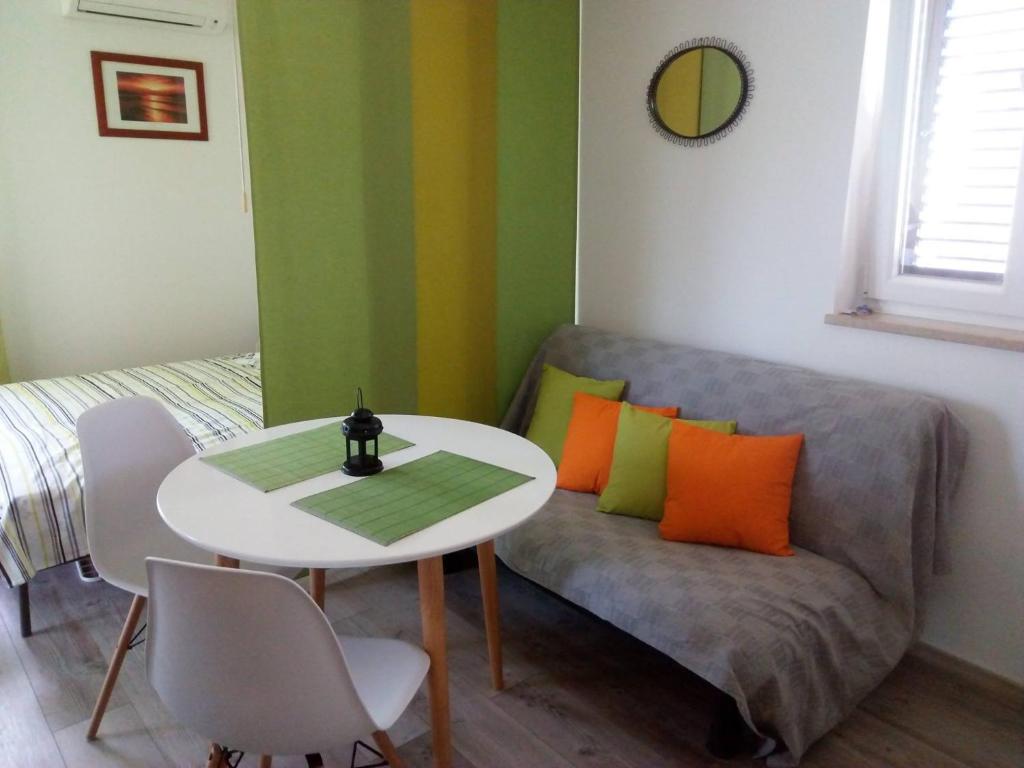Część wypoczynkowa w obiekcie Studio Relax Punat