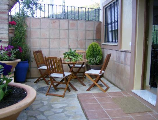 Patio nebo venkovní prostory v ubytování Casa Estacion de Benaojan
