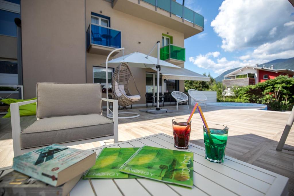 Balkon lub taras w obiekcie Energy Hotel