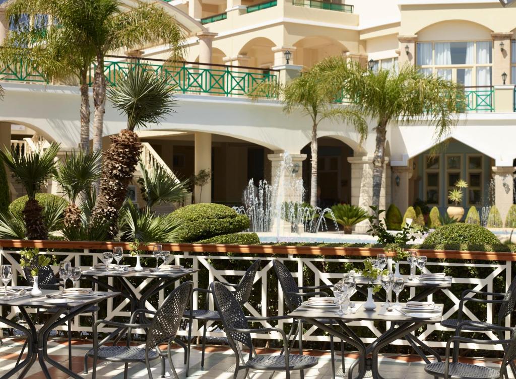 Balkón nebo terasa v ubytování Lindos Princess Beach Hotel