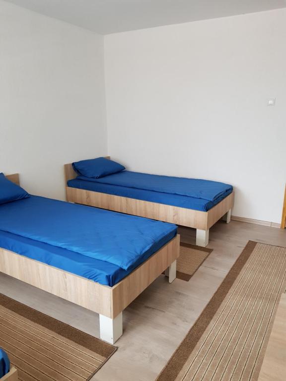 Postel nebo postele na pokoji v ubytování Bistrička stanica