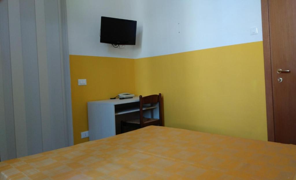TV a/nebo společenská místnost v ubytování Hotel Dorico
