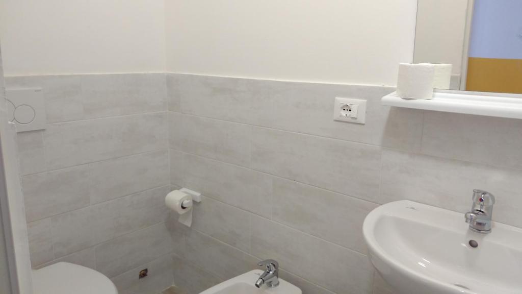 Koupelna v ubytování Hotel Dorico