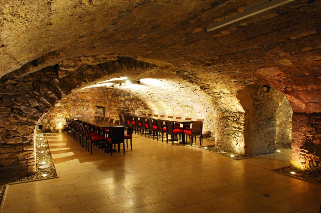 Restaurace v ubytování Das Spritzenhaus