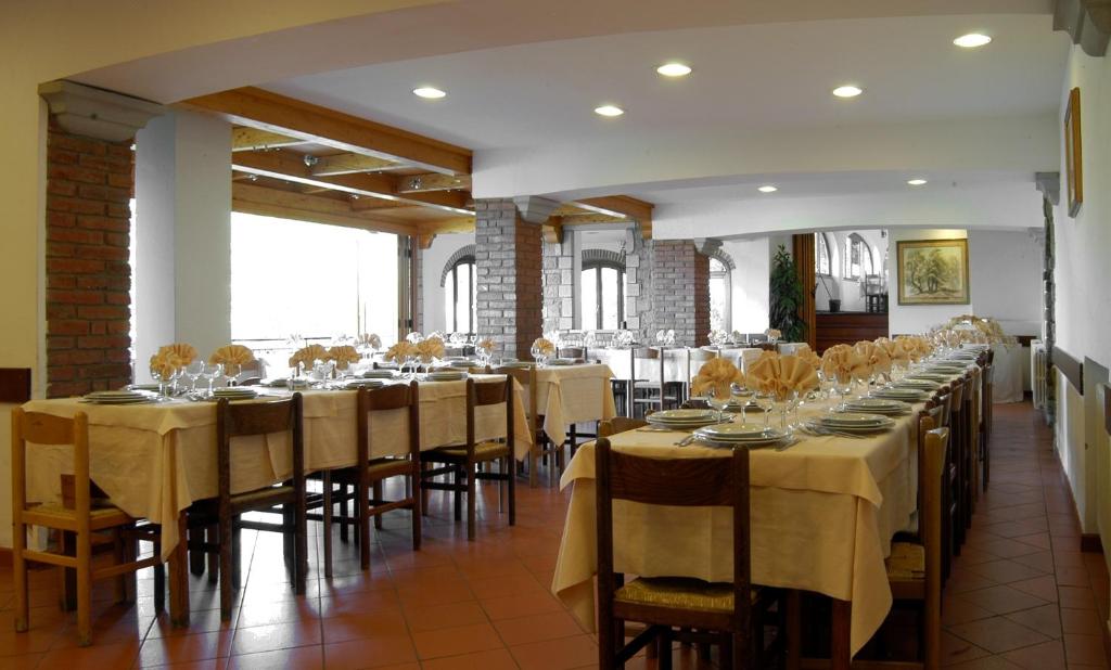 Restaurace v ubytování Buca di Michelangelo