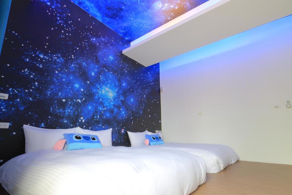 Postel nebo postele na pokoji v ubytování Sunshine B&B