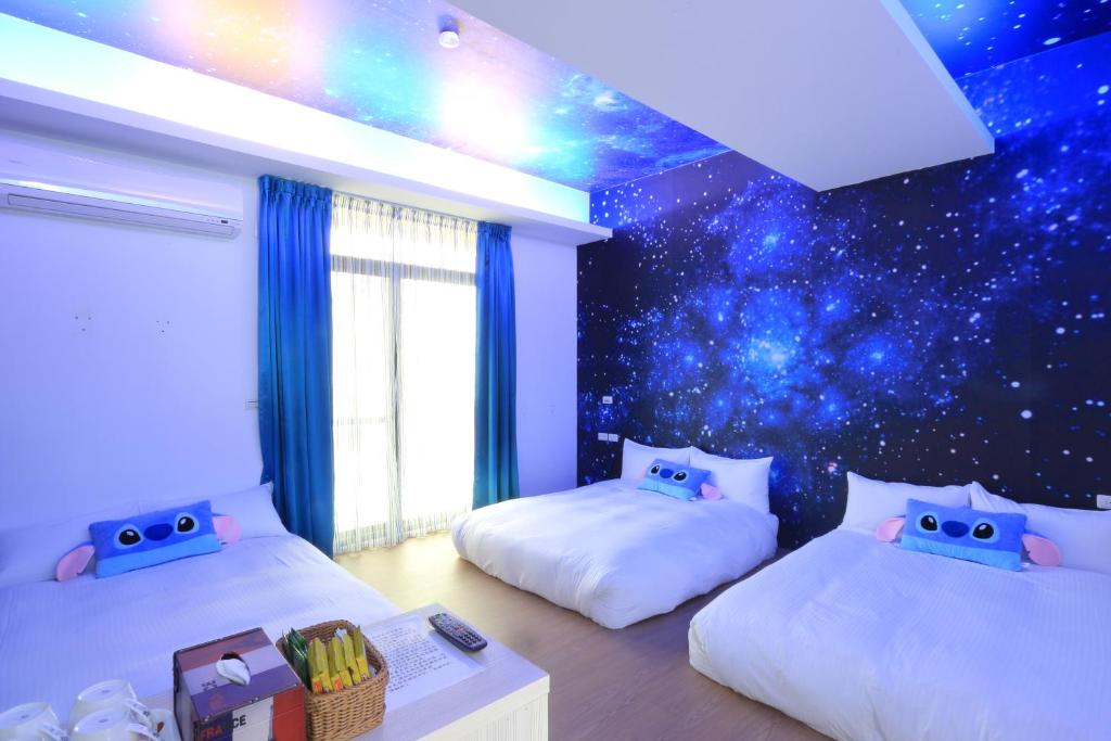 Postel nebo postele na pokoji v ubytování Sunshine B&B