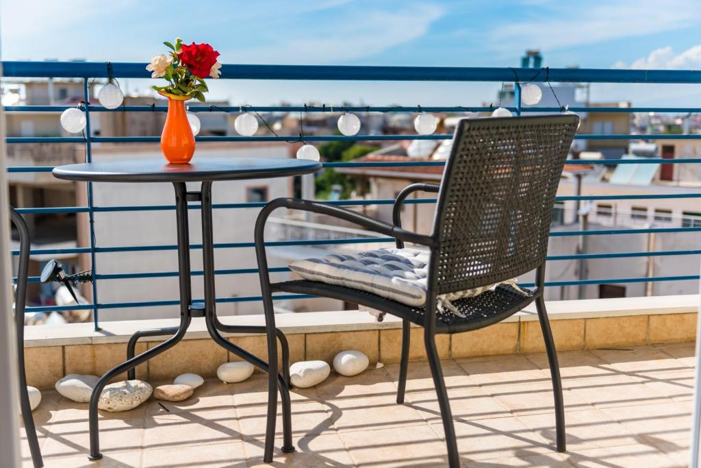 Balkon lub taras w obiekcie Nobel