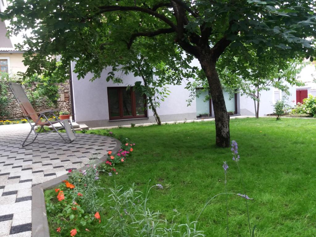 Zahrada ubytování Apartments Uno
