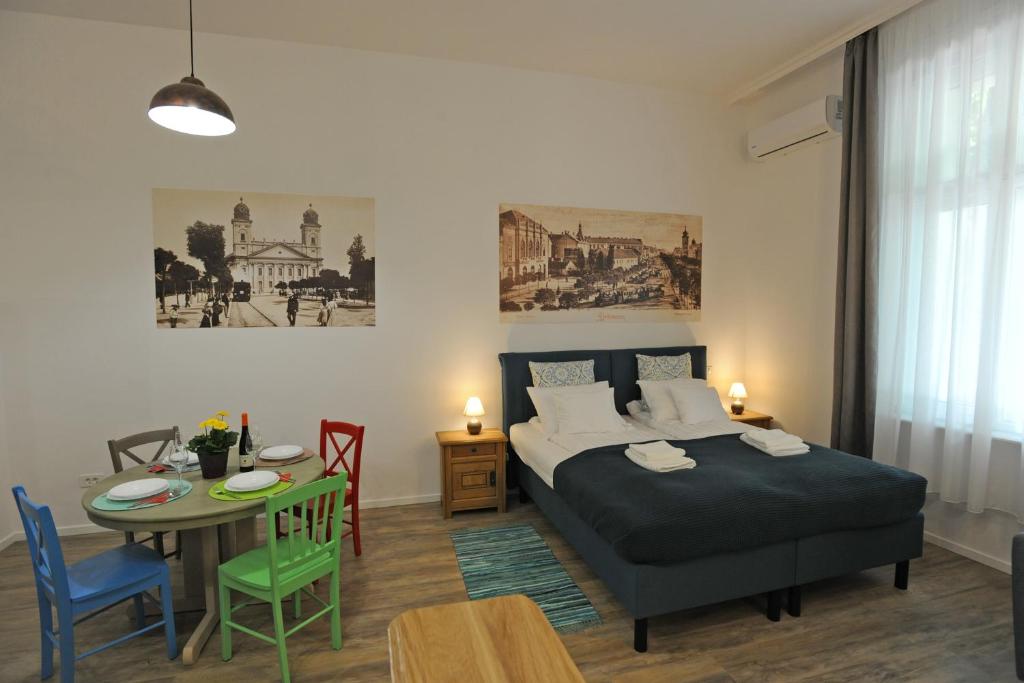Posteľ alebo postele v izbe v ubytovaní M37 Apartman