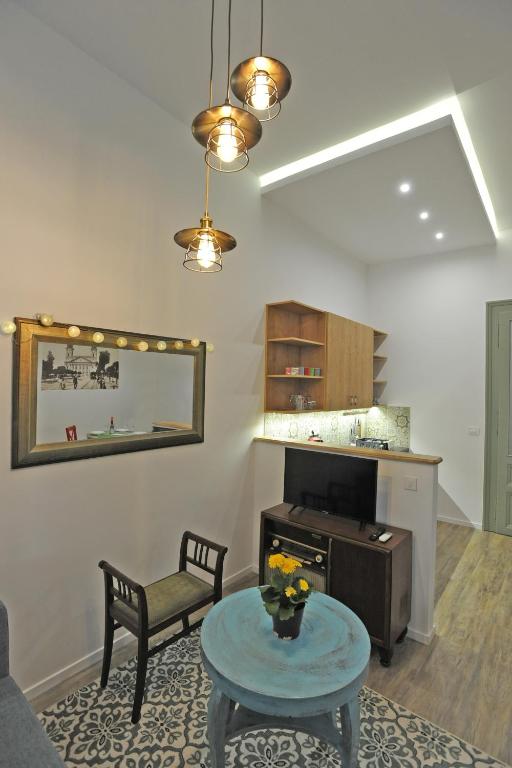 Kuchyňa alebo kuchynka v ubytovaní M37 Apartman