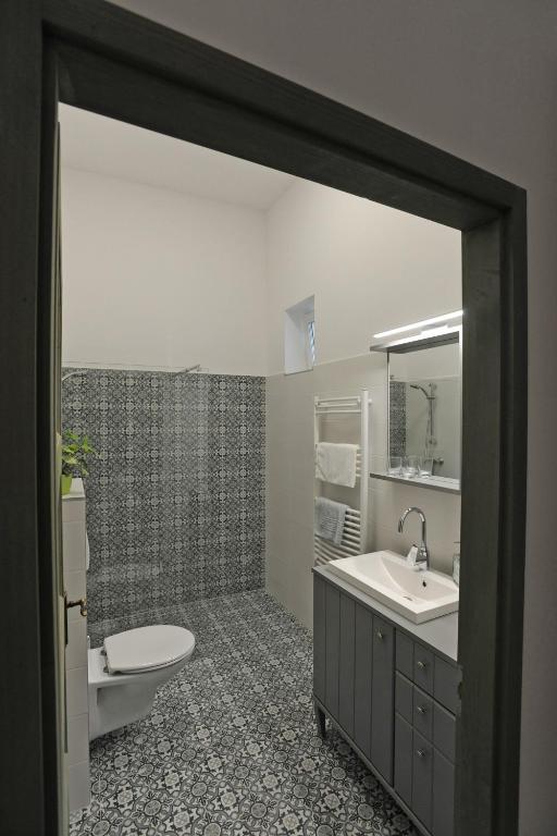 Kúpeľňa v ubytovaní M37 Apartman
