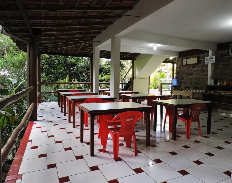 Restaurace v ubytování Pousada do Horto