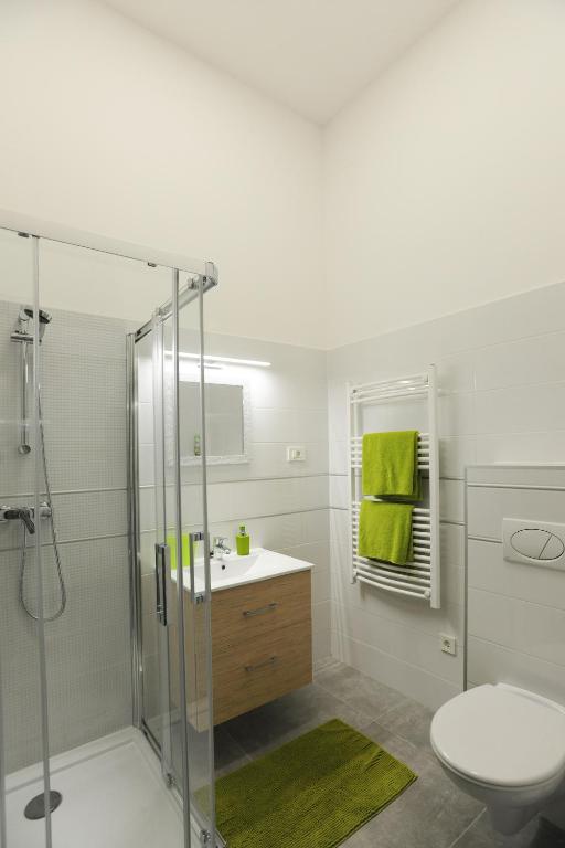 Kúpeľňa v ubytovaní M37 Apartman