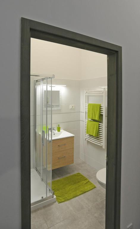 Kúpeľňa v ubytovaní M37 Apartman