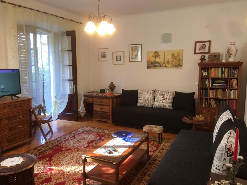 Część wypoczynkowa w obiekcie Noemi City Apartments