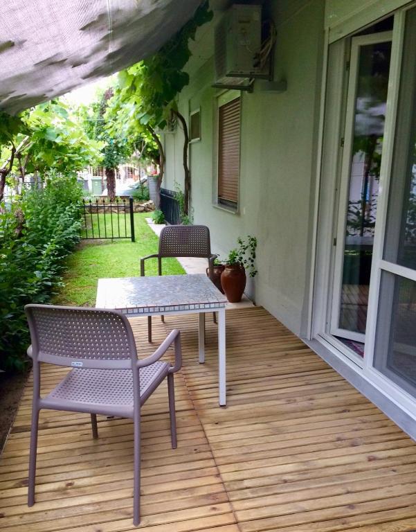 Balkón nebo terasa v ubytování Sonnenhaus