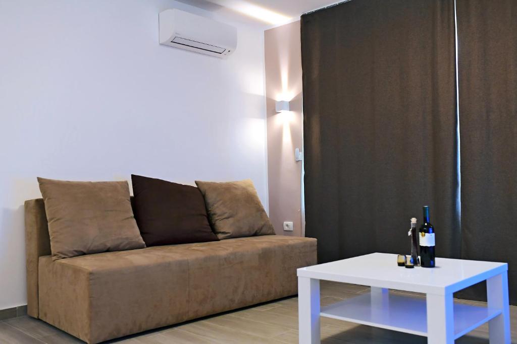 Posezení v ubytování Apartment Luce