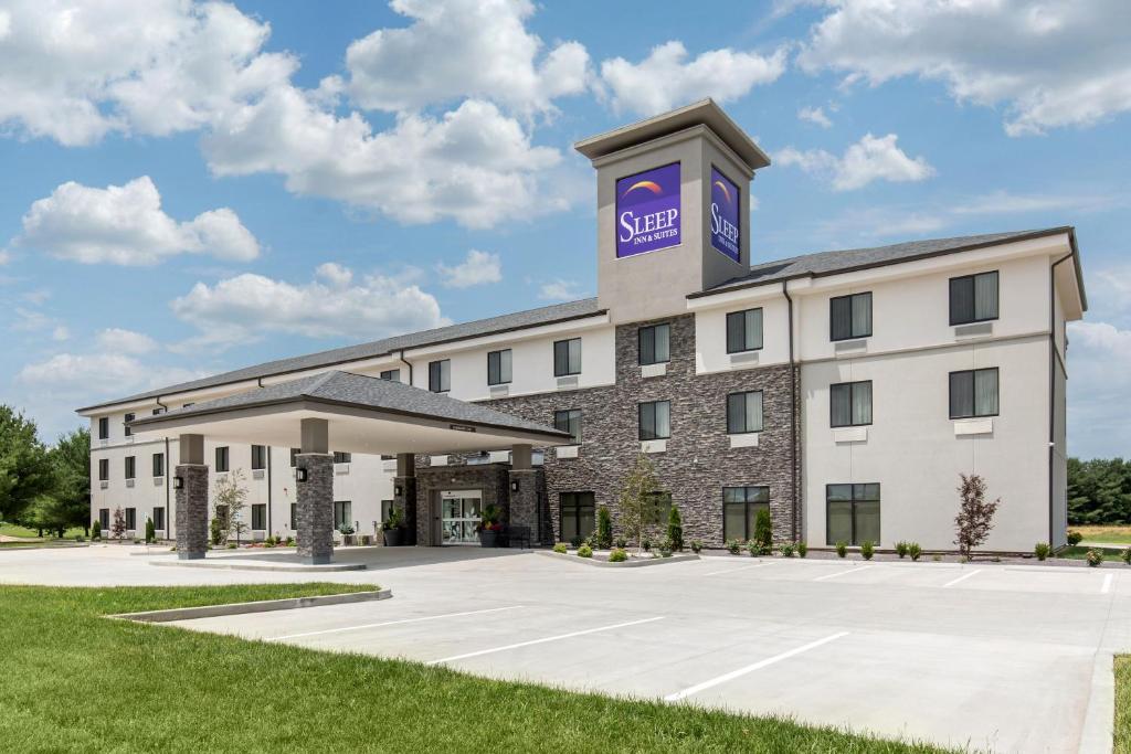 una rappresentazione di un hotel con un cartello sopra di Sleep Inn & Suites a South Jacksonville