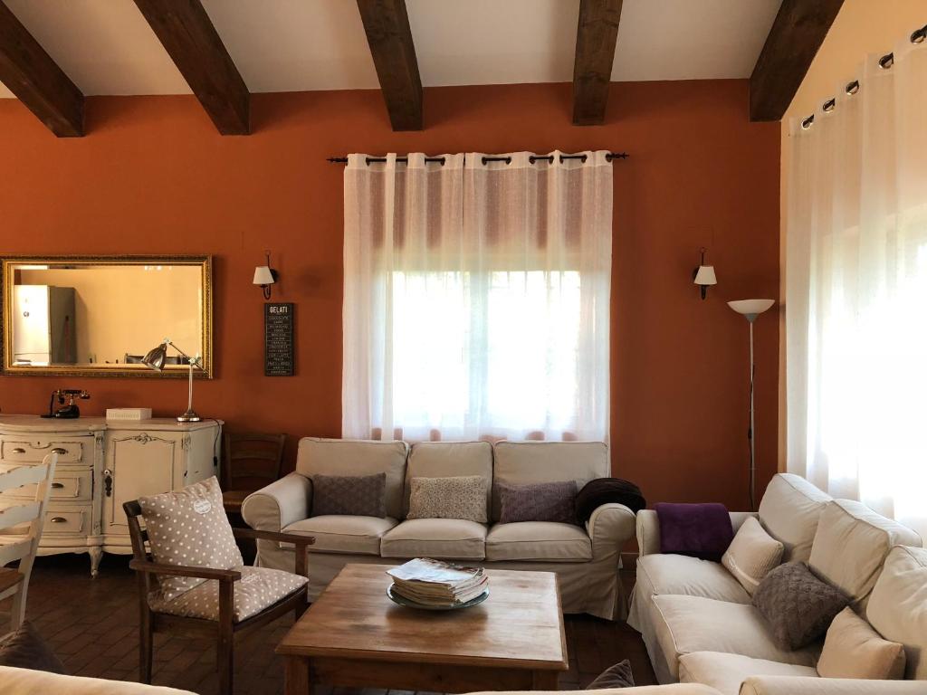 Posezení v ubytování Villa Mavi