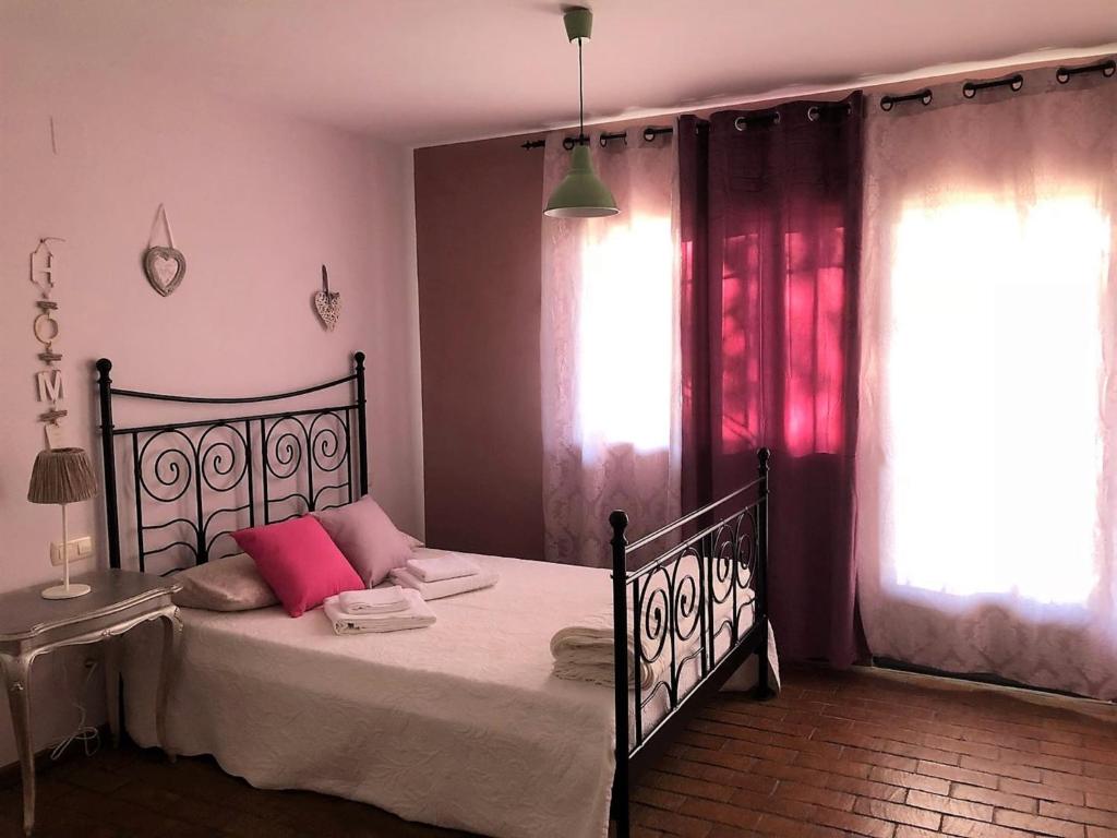 Postel nebo postele na pokoji v ubytování Villa Mavi