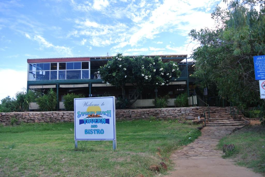 Zahrada ubytování Samson Beach Chalets