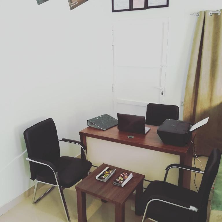 Istumisnurk majutusasutuses Samt Guest House