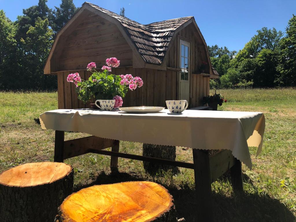 Zahrada ubytování Käspri Farmstay