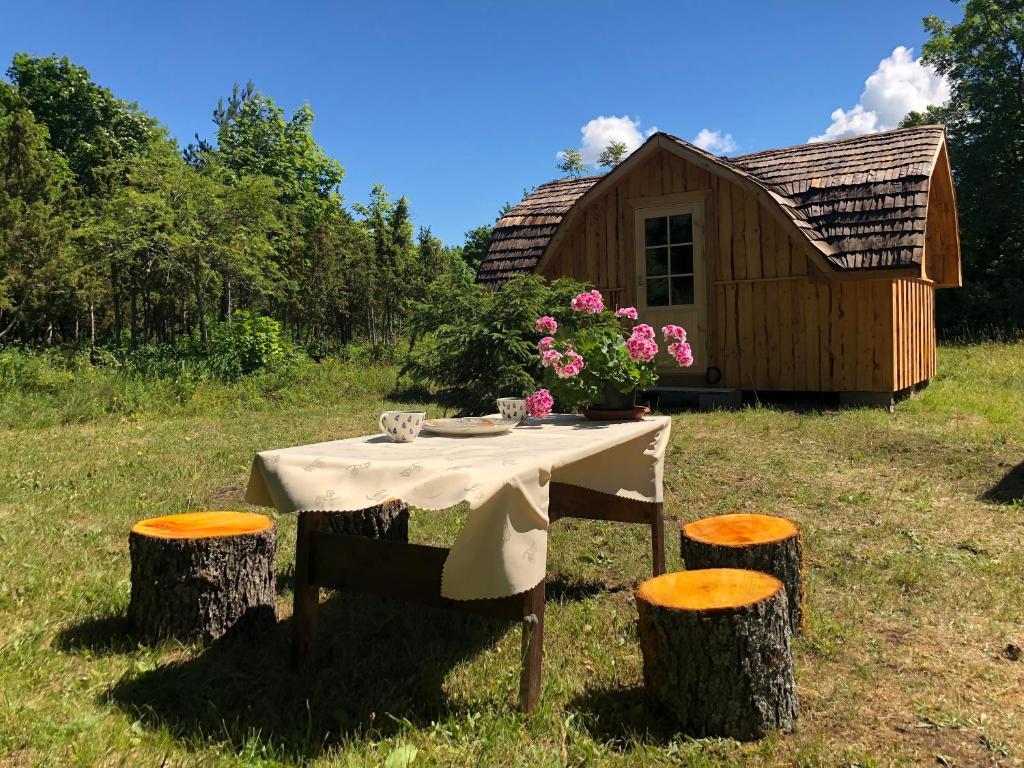 Zahrada ubytování Käspri Farmstay