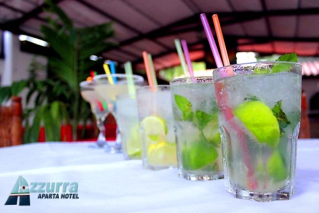 Nápoje v ubytování Aparta Hotel Azzurra