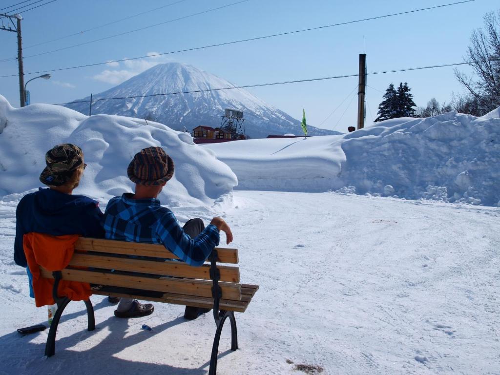 Niseko Tabi-tsumugi Backpackers v zimě