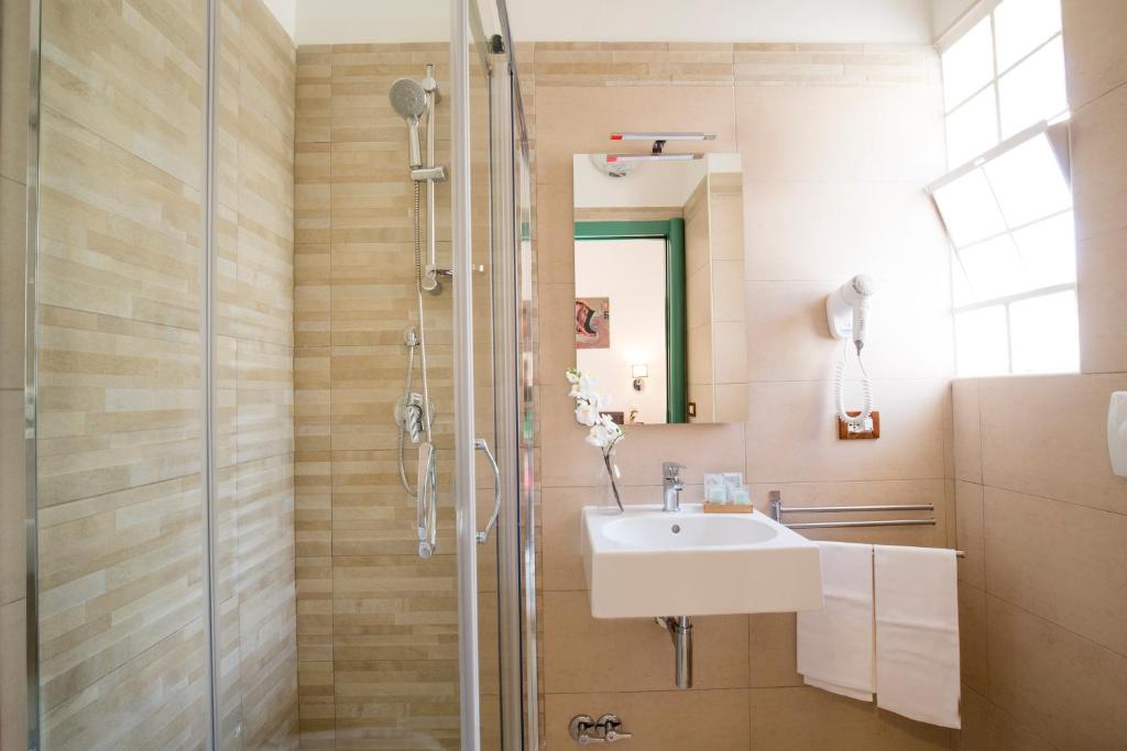 Koupelna v ubytování B&B Teta Vieste