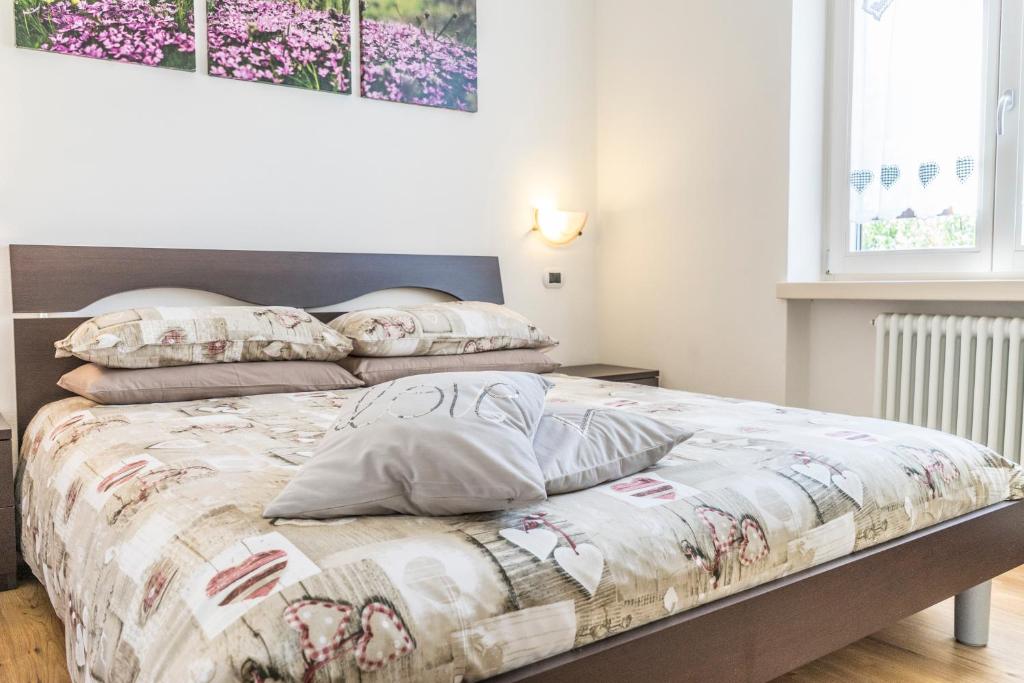 Postel nebo postele na pokoji v ubytování Appartamento Alba