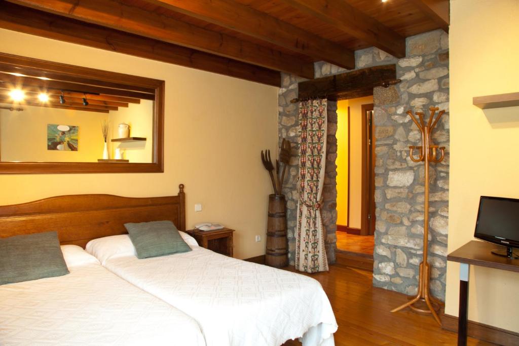 Postel nebo postele na pokoji v ubytování Hotel Matsa B&B