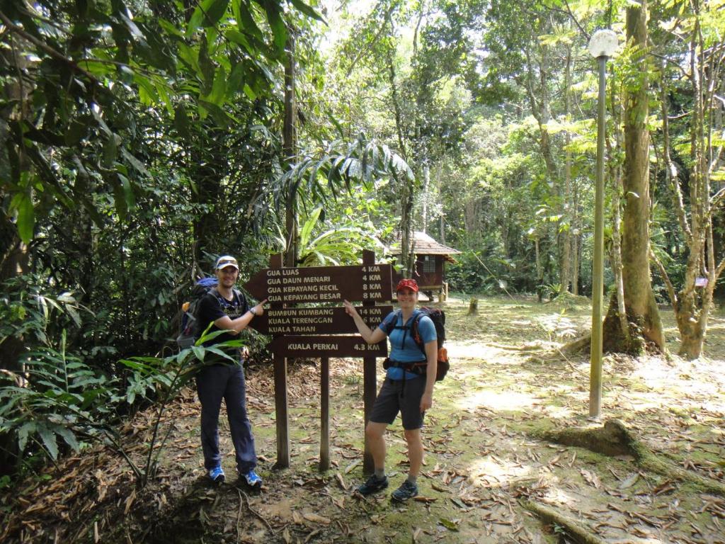 Majutusasutuse Taman Negara River View Lodge külastajad