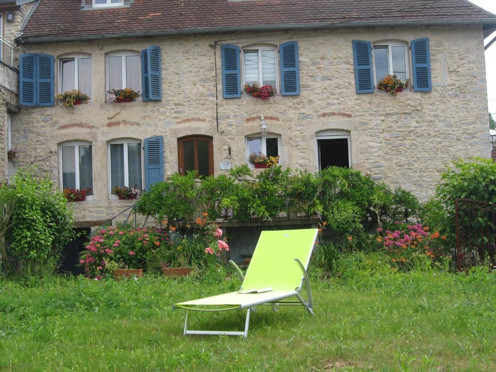 Zahrada ubytování Chambres d'hôtes Les Charmettes