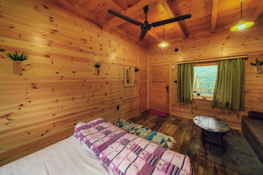 Letto o letti in una camera di Chalet Tara