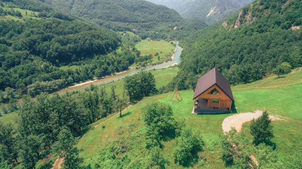 Paesaggio naturale nelle vicinanze dello chalet