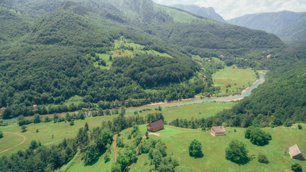 Paesaggio naturale nelle vicinanze dello chalet