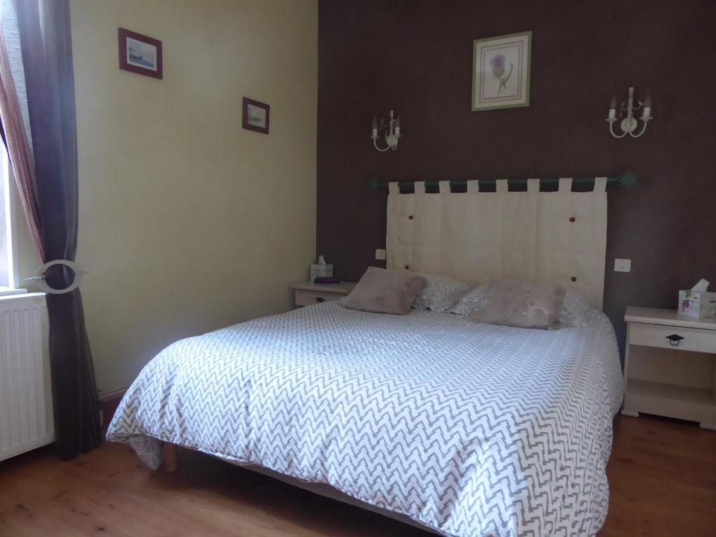 Postel nebo postele na pokoji v ubytování Pause Couffy