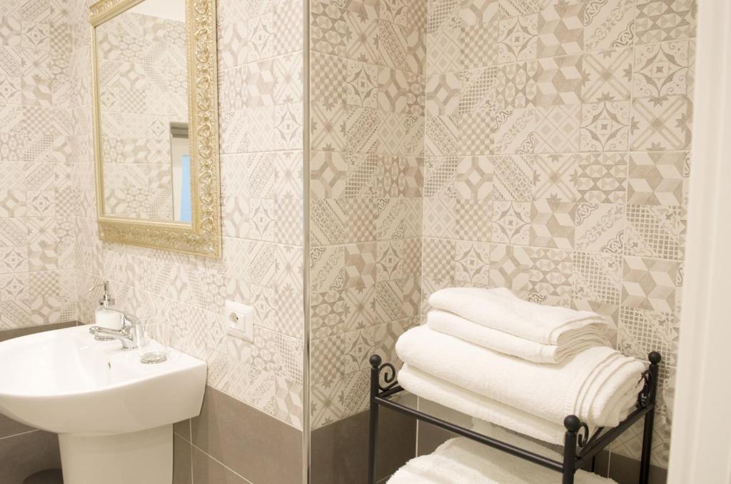 Kúpeľňa v ubytovaní Palazzo Spasiano rooms - SORRENTO CENTER