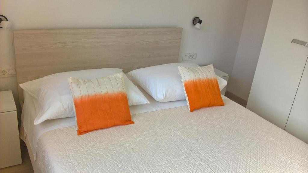 Posteľ alebo postele v izbe v ubytovaní Apartman Zaklopatica