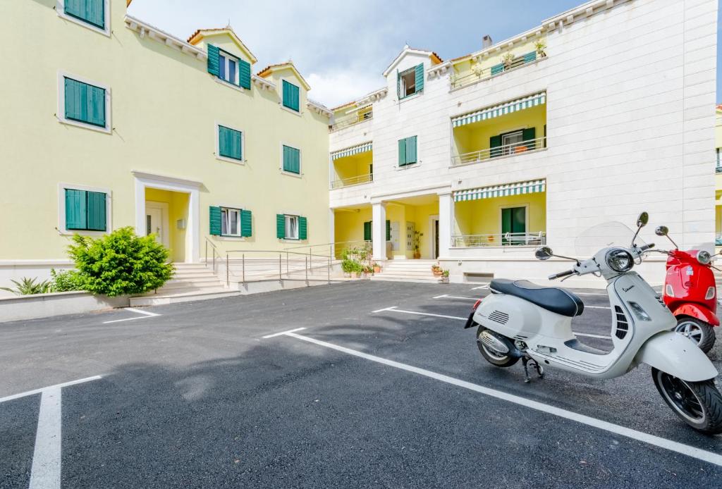 Budova, kde se apartmán nachází