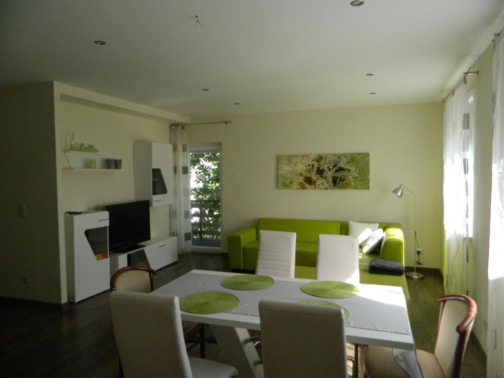 Posezení v ubytování Greentó Apartman